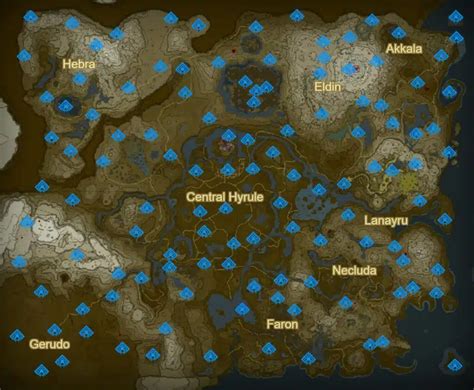 all shrine locations totk|Zelda Tears of the Kingdom .